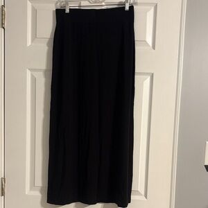Ann Taylor Classic Black Maxi Skirt